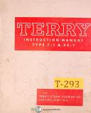 Terry Steam-Terry Type Z-1 and ZS-1, Steam Turbine, Operations and Parts Manual 1959-Z-1-ZS-1-01